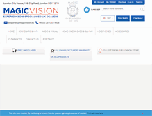 Tablet Screenshot of magicvision.eu